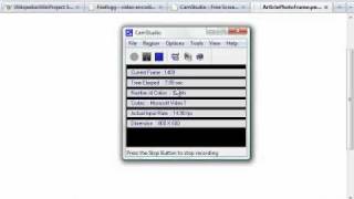 Camstudio and Firefogg wikimedia demonstration.wmv