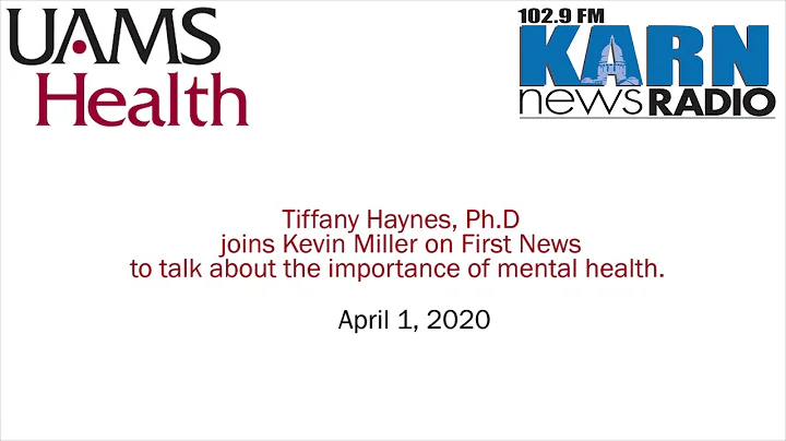 KARN Guest: Tiffany Haynes, Ph.D.