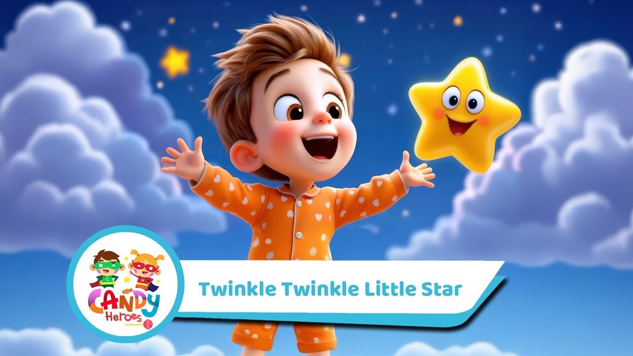 Candy Heroes - Twinkle Twinkle Little Star | Kids Music | twinkle twinkle little star