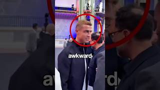 Why Did Ronaldo Look Uncomfortable Around Gianni Infantino