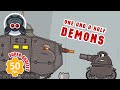 One and a Half Demons. &quot;Tanks of the Future&quot;. Tank animation