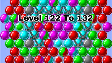 Bubble Shooter Original Game | Full Level 122 To 132 | Bubble Shooter Offline Game 
