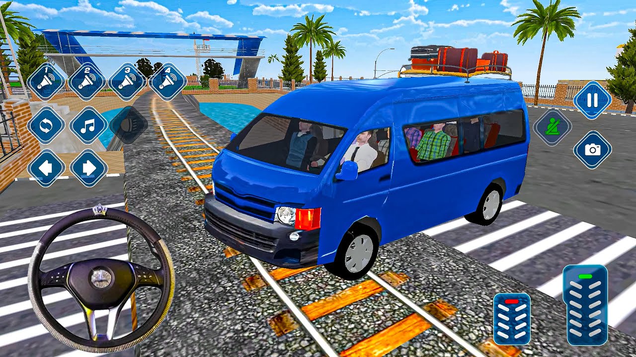 City Mini Van Simulator 2025 - Mini Bus Driving 3D | Android Gameplay