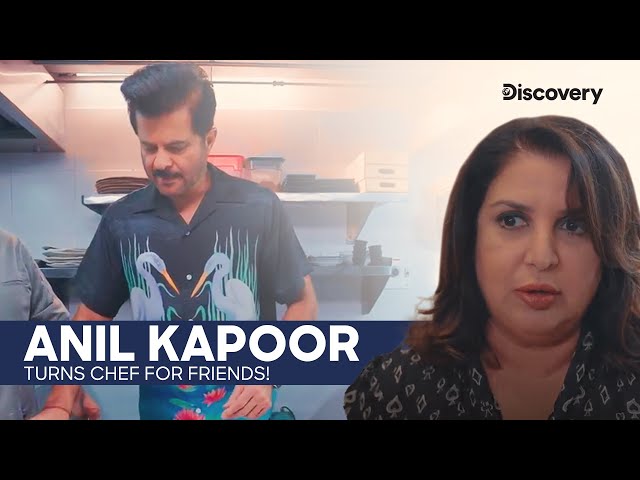 Anil Kapoor's Jaw-Dropping Meal for his BFFs! | Star VS Food | Discovery Channel India