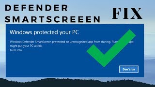 How to Disable SmartScreen Windows 10 - SmartScreen prevented an unrecognized app from starting|2019 screenshot 4