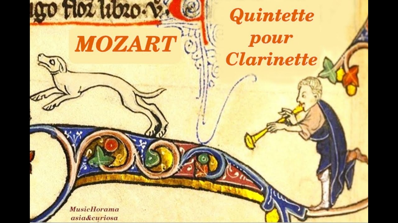 MOZART - Quintette pour Clarinette & Cordes K 581 - Henri Druart & Quatuor Orchestre de Paris