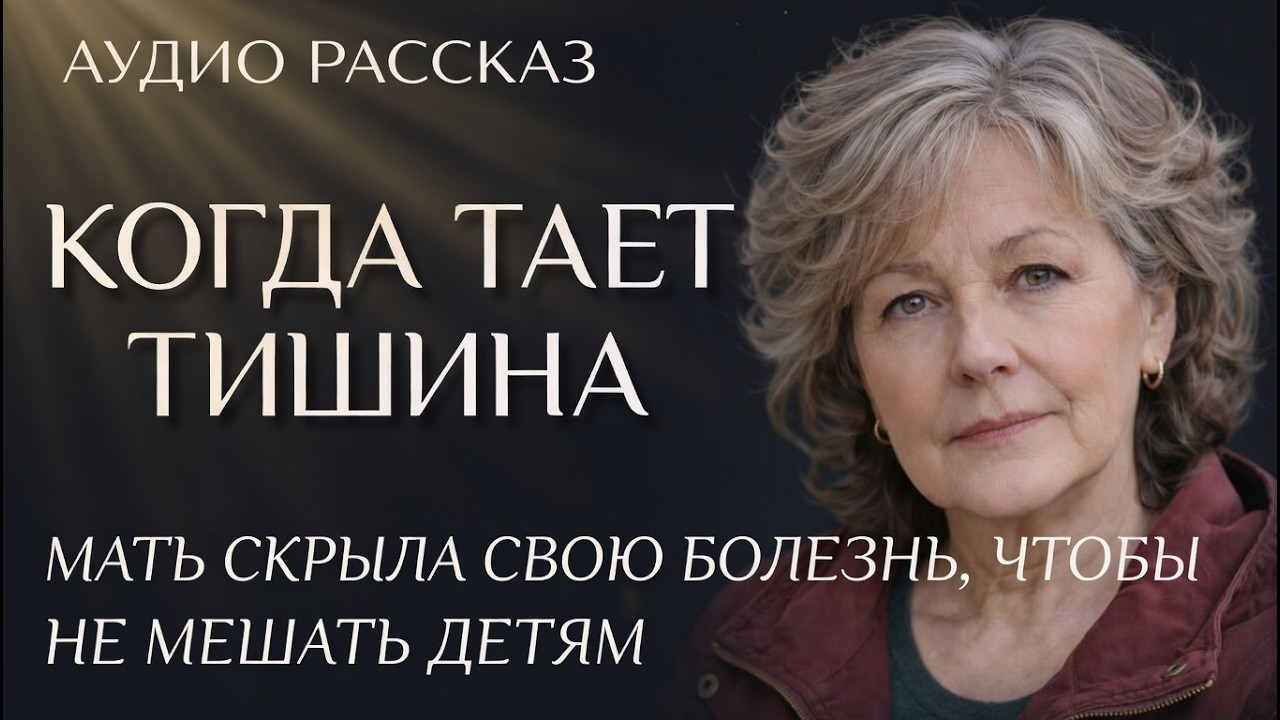 Когда тает тишина: Мать скрыла свою болезнь, чтобы не мешать детям // Жизненные истории у камина
