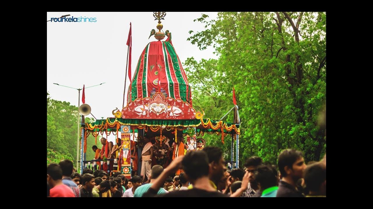 Rourkela Rath Jatra 2017, Sector-3 - YouTube