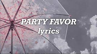 Miniatura de vídeo de "Billie Eilish - Party Favor (Lyrics)"