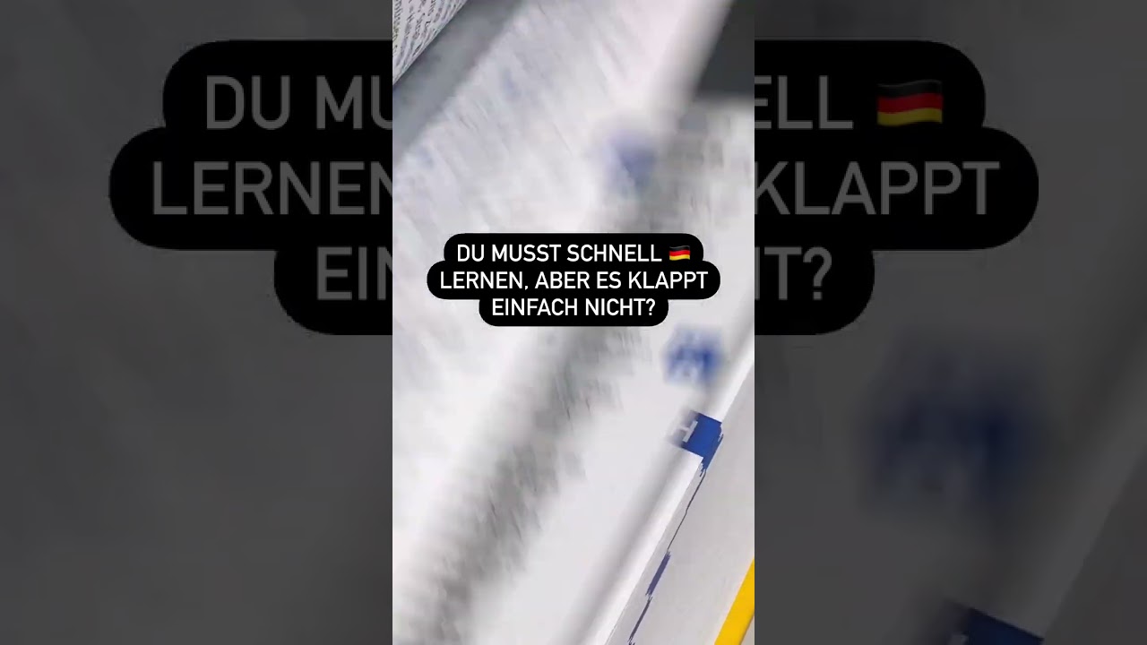 Don't make those mistakes when learning 🇩🇪