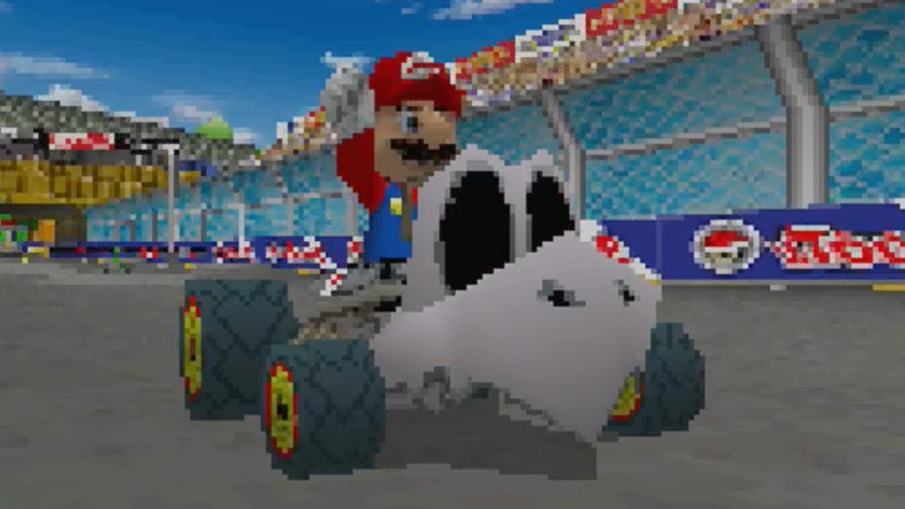 Mario Kart DS - Mirror Mushroom Cup