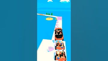 Assemble run 3D gameplay on Mobile level 6 #shorts