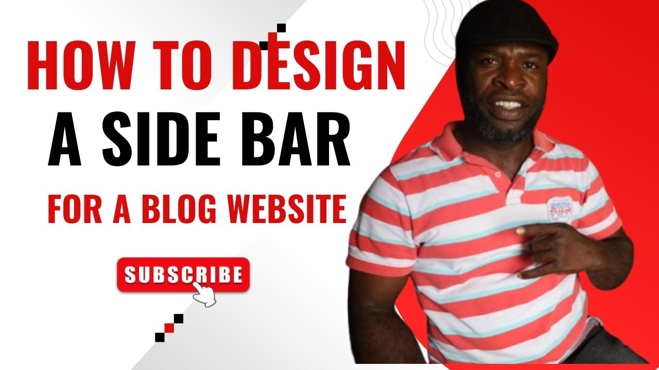 How to Create a Blog Sidebar (beginners Tutorial) - YouTube