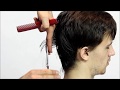 Men's medium layered haircut Full step by step Tutorial