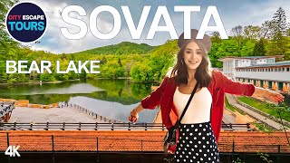 Sovata, Lacul Ursu - Bear Lake, Romania hidden gems | Transylvania walking tour 4K