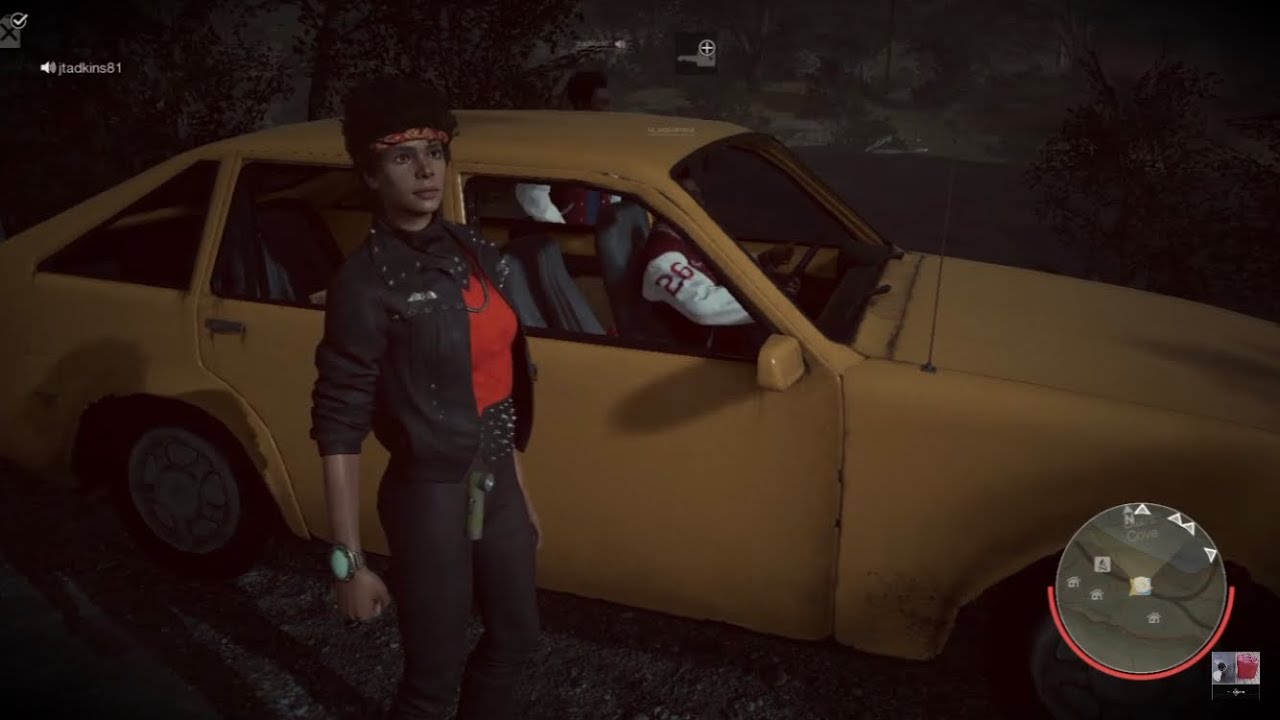 Friday the 13th Game Counselor Fox Gameplay Escape in 2 Seater from Higgins Haven and Roy Burns