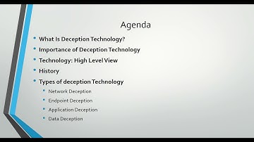 Deception Technology