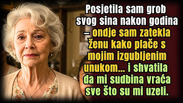 Posjetila sam grob sina nakon godina — tamo sam našla ženu s izgubljenom unukom i sve se vratilo