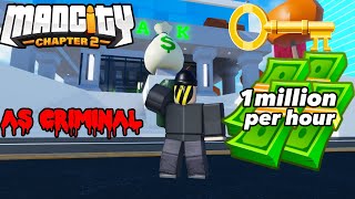 Fastest way to make money as criminal | Mad City | Resimi