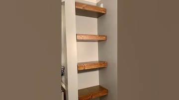 Every home should have Floating shelves #floatingshelves #homedecor #design #wood #home #diy