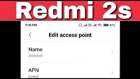 Redmi s2 || How To Setup APN Settings And Increase Internet Speed or Calling Problem Solve