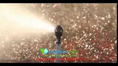 Béc tưới phun mưa nhà kính Nelson R2000