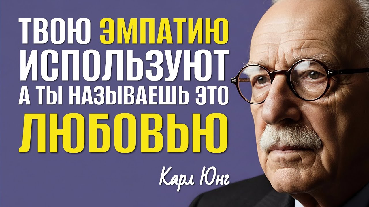 Тёмная сторона эмпатии: почему ты живёшь не своей жизнью | Карл Юнг