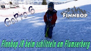 Schlitteln am Flumserberg mit Finnbop JR und GoPro 6