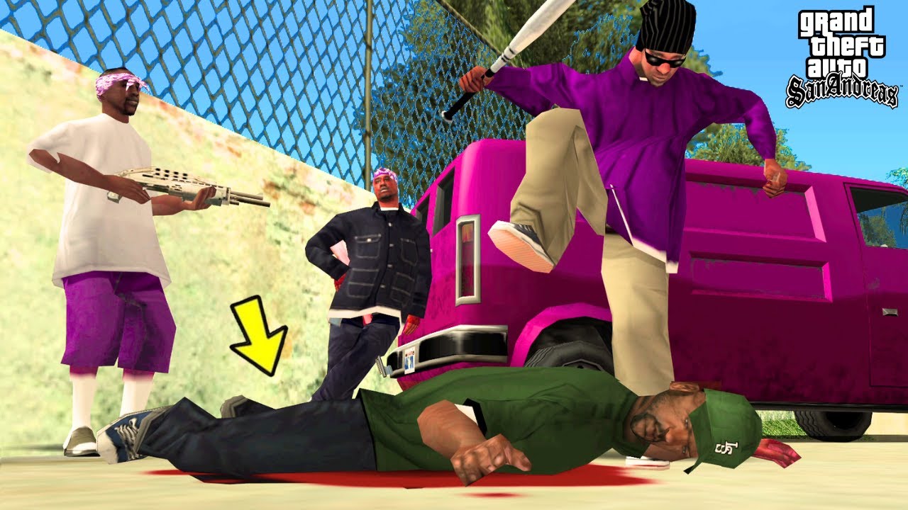 What Happens If Ballas Gang Kills Sweet Johnson During Gang War In GTA San Andreas?
