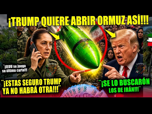 TRUMP ¡Se Aloca! LA VA TIRAR ¡México le advierte! IRAN CHINA Esto se salió de control Campechaneando