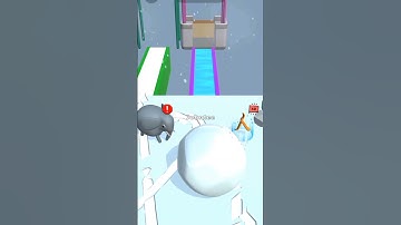 Level 2 snow race #snowrace #shortfeed #shorts #games