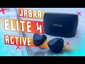 ИДЕАЛЬНЫЕ БЕСПРОВОДНЫЕ НАУШНИКИ ?🔥 JABRA ELITE ACTIVE 4 ANC активный шумодав ! IP57 ПРО СПОРТ !