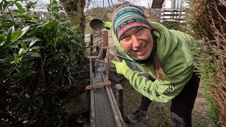 I Finished My First Concrete Wall | Martina&#39;s Life