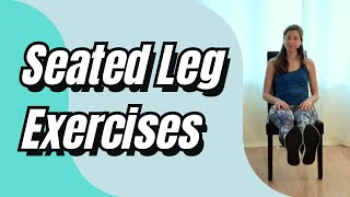 Famous Seated Leg Exercises | For Adults 50+ Profile