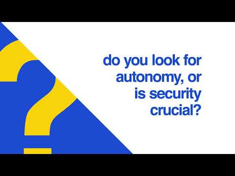 Work Autonomy V.S. Job Security | Apportunity