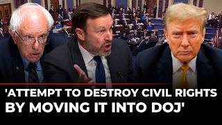 ‘We All Know What This Is’: Bernie Sanders & Chris Murphy Sound Alarm on Trump’s DOJ Move