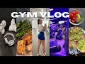 Gym vlog  how i gained weight gym tips what i eat in a day etc  ft luxxcurves
