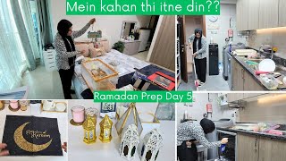 Ramadan Prep Day 5 - Itne din mein kidhar thi??? A BIG NEWS!!!