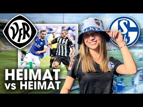 "Home game"😍 | Schalke vs. VfR Aalen DFB-Pokal stadium vlog