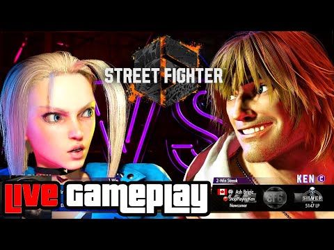 (Steam Deck) Street Fighter 6 (Live) P.15 Online & Saints Row Steam (1080p)