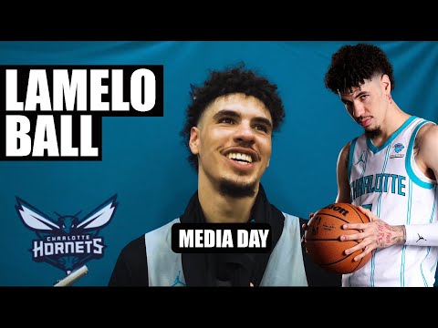 "I Feel Good" LaMelo Ball Media Day