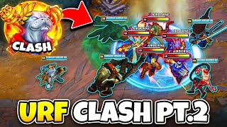 WE PLAYED URF CLASH AND GOT THE ULTIMATE WOMBO COMBO KNOCK UP COMP (SO MANY PLAYS)