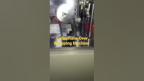 #Cellophane Overwrapping Machine for #Perfume Boxes (#ओवररैपिंग मशीन, मुंबई), Cellophane Wrapping