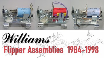 Williams Pinball Flipper Assemblies 1984-1998