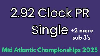 2.92 Clock Pr Single (+more sub 3’s) 