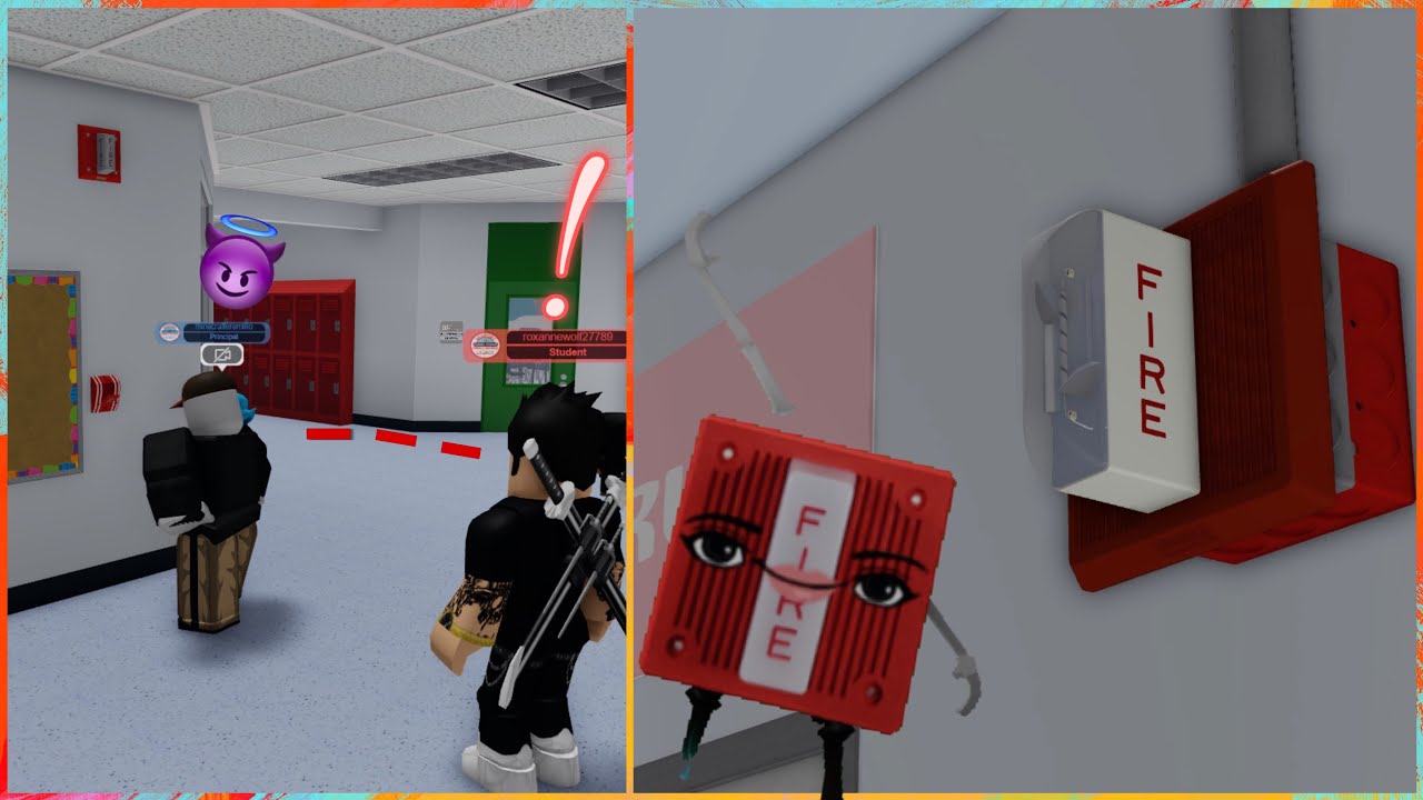 Roblox Fire Alarm Test - Seaport Middle School - YouTube