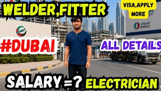 Welder, Fitter, and Electrician Jobs in Dubai: Complete Details Welder, Fitter, and Electrician Jobs in Dubai: Complete Details