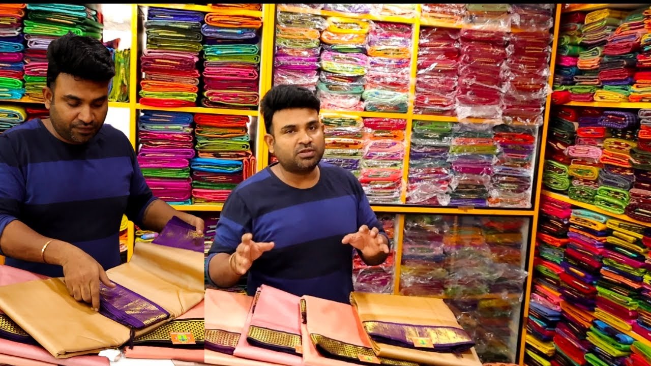 10 ярдов корвай канчипурам мадисары из чистого шелка 🤩 кай корвай ручной ткацкий станок 9гаджам 🥰...