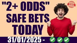 Football Betting Tips 31/01/2025 | betgenius365,Soccer Predictions