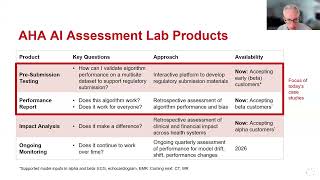 AI Assessment Lab Case Studies